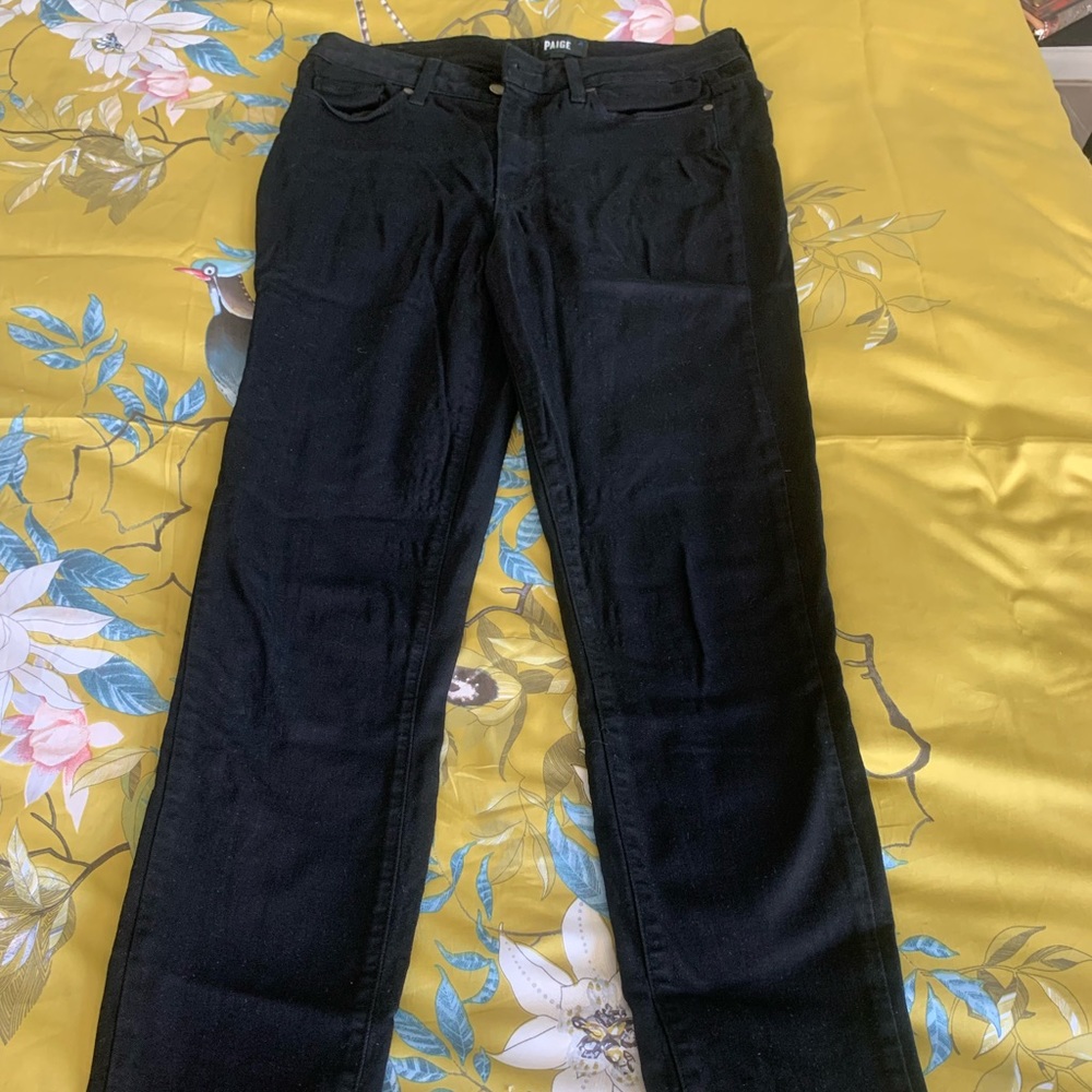 Black Paige jeans size 29